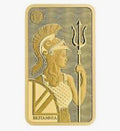 Britannia Royal mint 1 Gram Gold Bar
